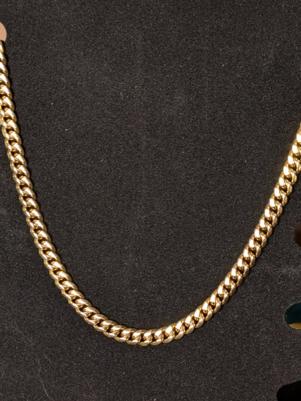 14k Gold Filled 24" Cuban Link Chain